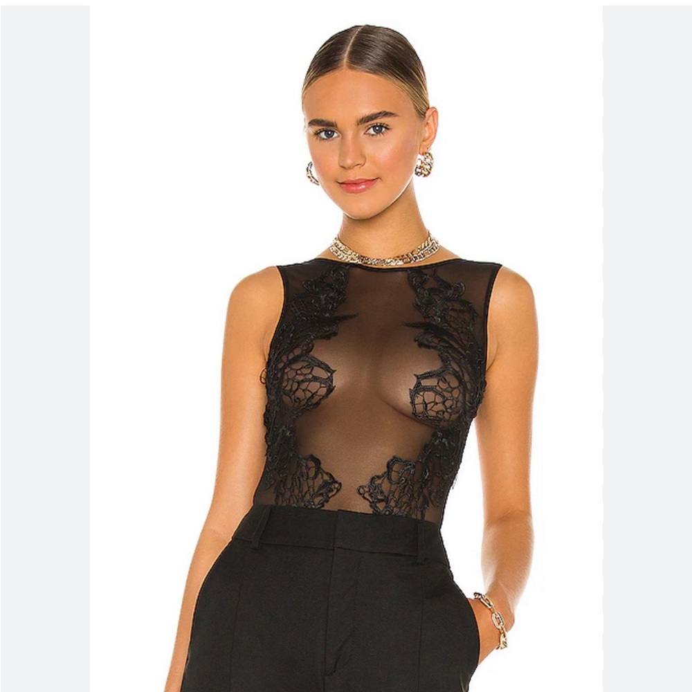 Bluebella Etienne Sheer Bodysuit - Medium NEW